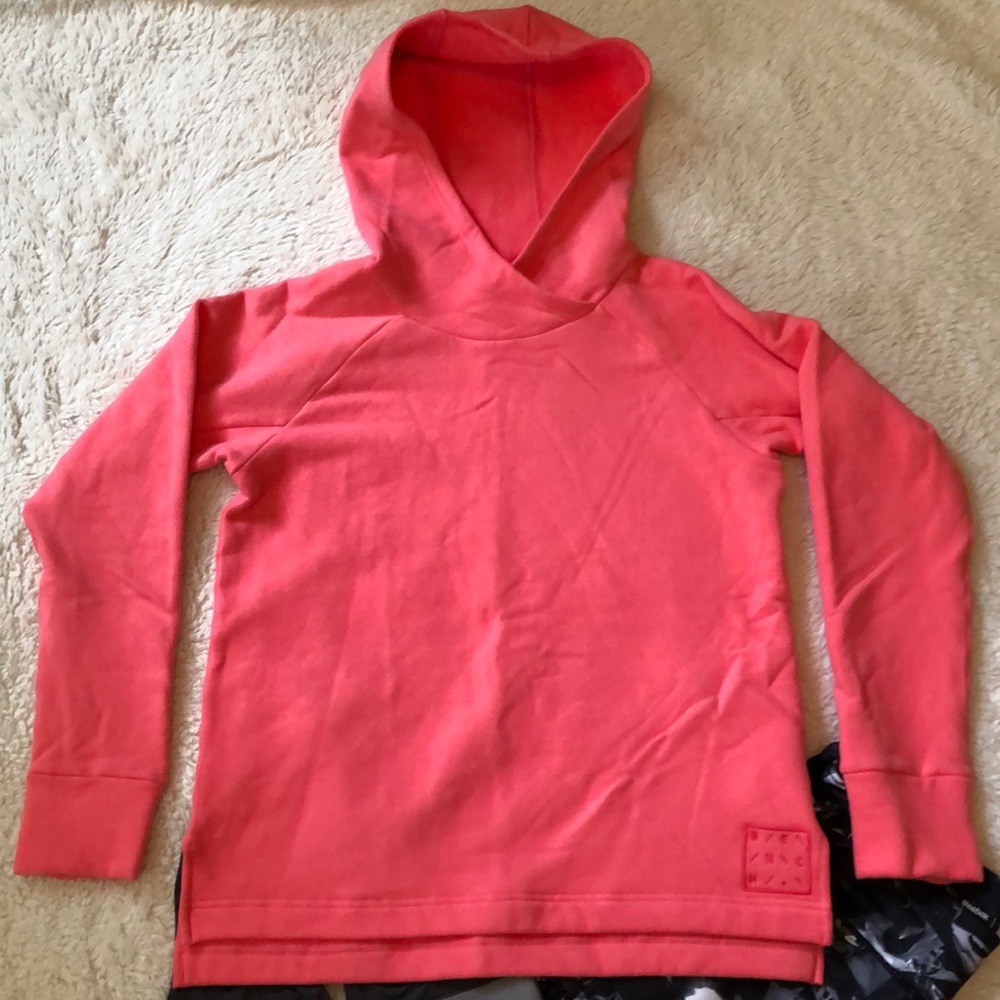 Brushed fleece hoodie